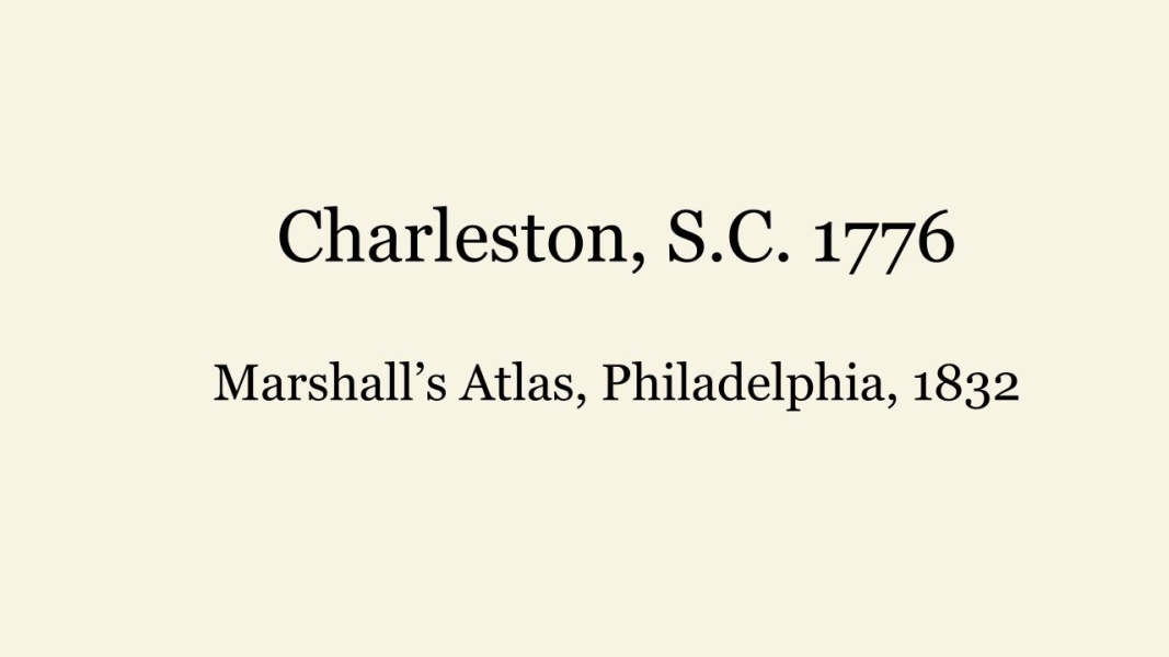 Charleston S.C. 1776