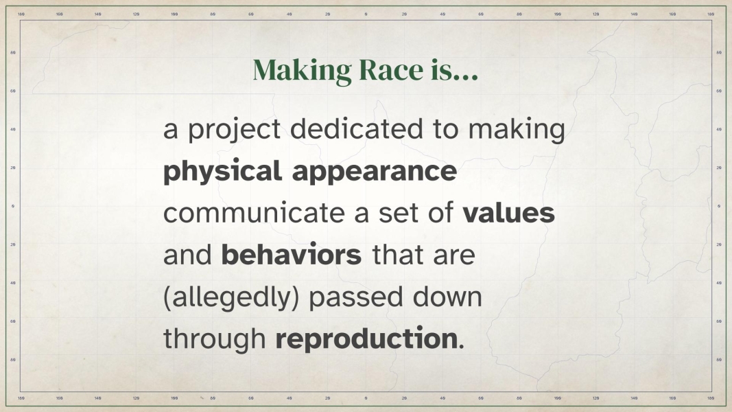 Making Race: A Definition