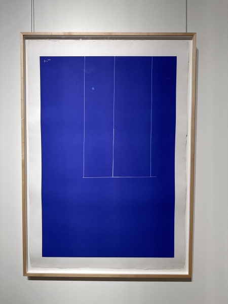 Robert Motherwell, Untitled (Blue), from London Series I, 1971