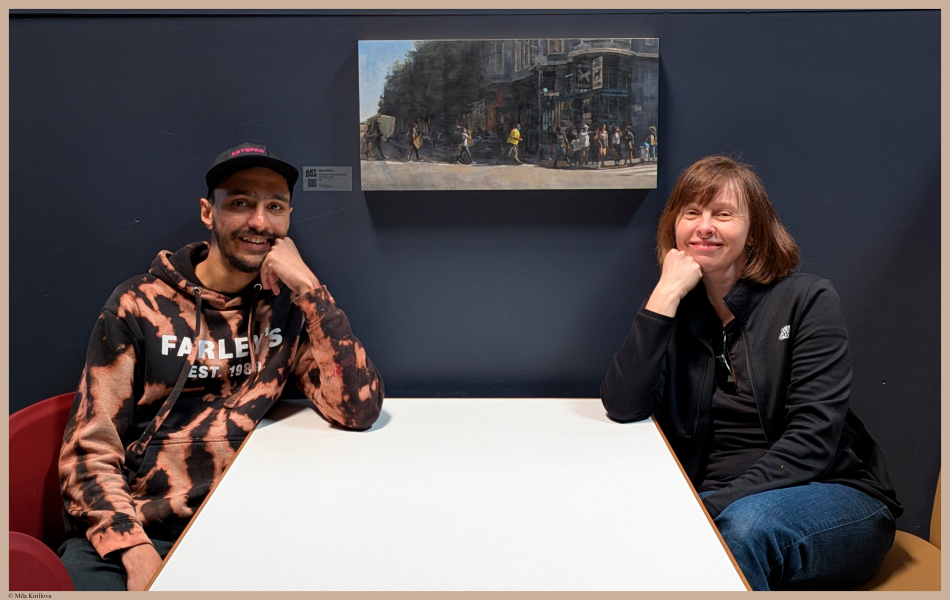 Mila Kirillova at Mission Bowling - Exhibit photo 1