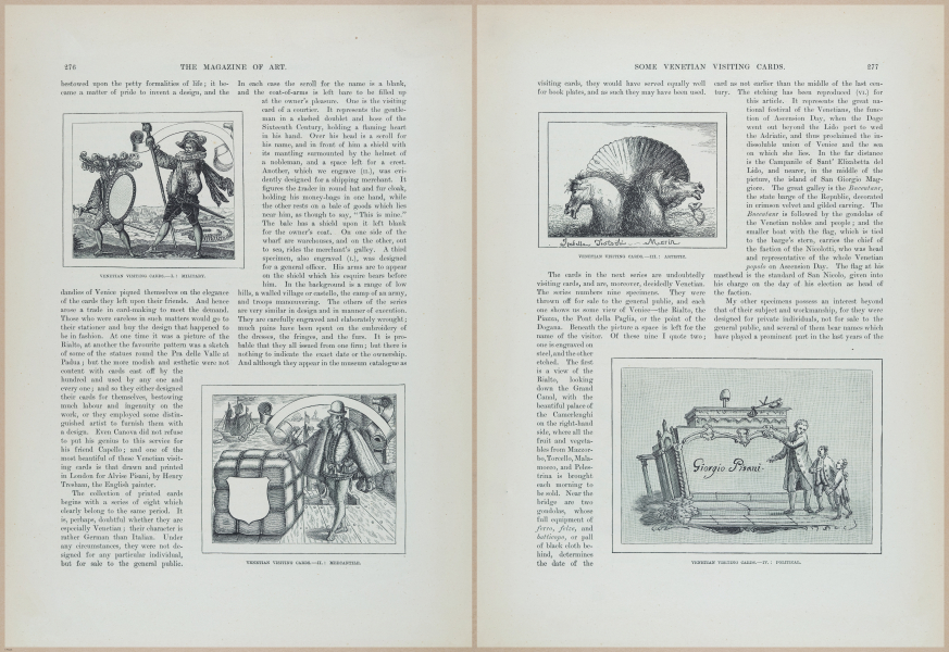 E601 - The Magazine of Art - 1887-1888