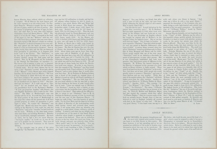 E601 - The Magazine of Art - 1902-1903
