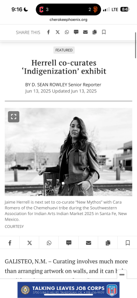 Jaime Herrell, Sante Fe artist that Jessie Hinckley knows