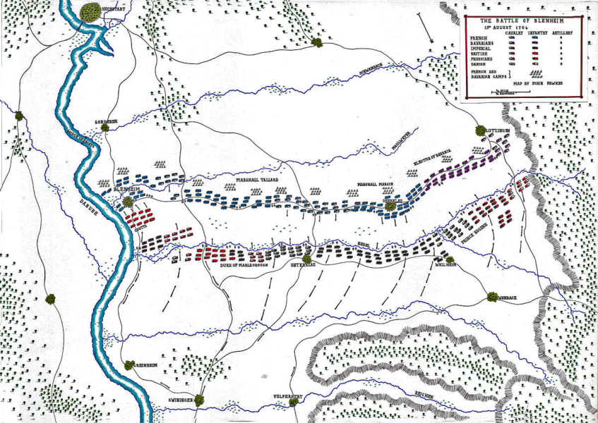 John Fawkes Battle of Blenheim