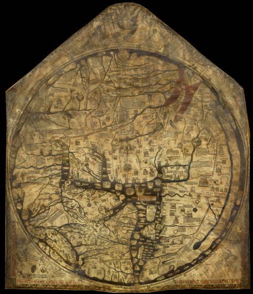 The Hereford Mappa Mundi c.1300